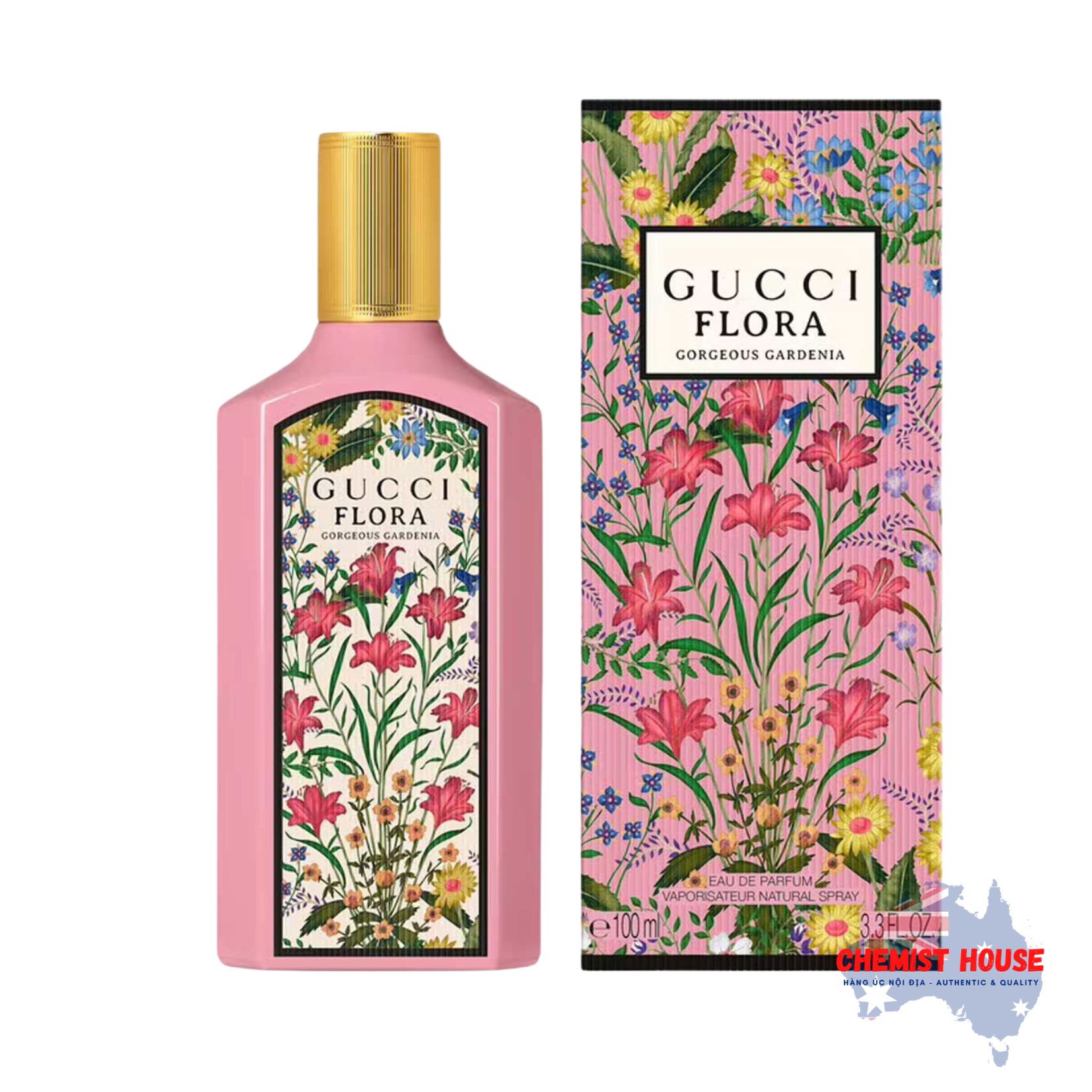 Nước Hoa Nữ Gucci Flora Gorgeous Gardenia Eau de Parfum 50ml/100ml