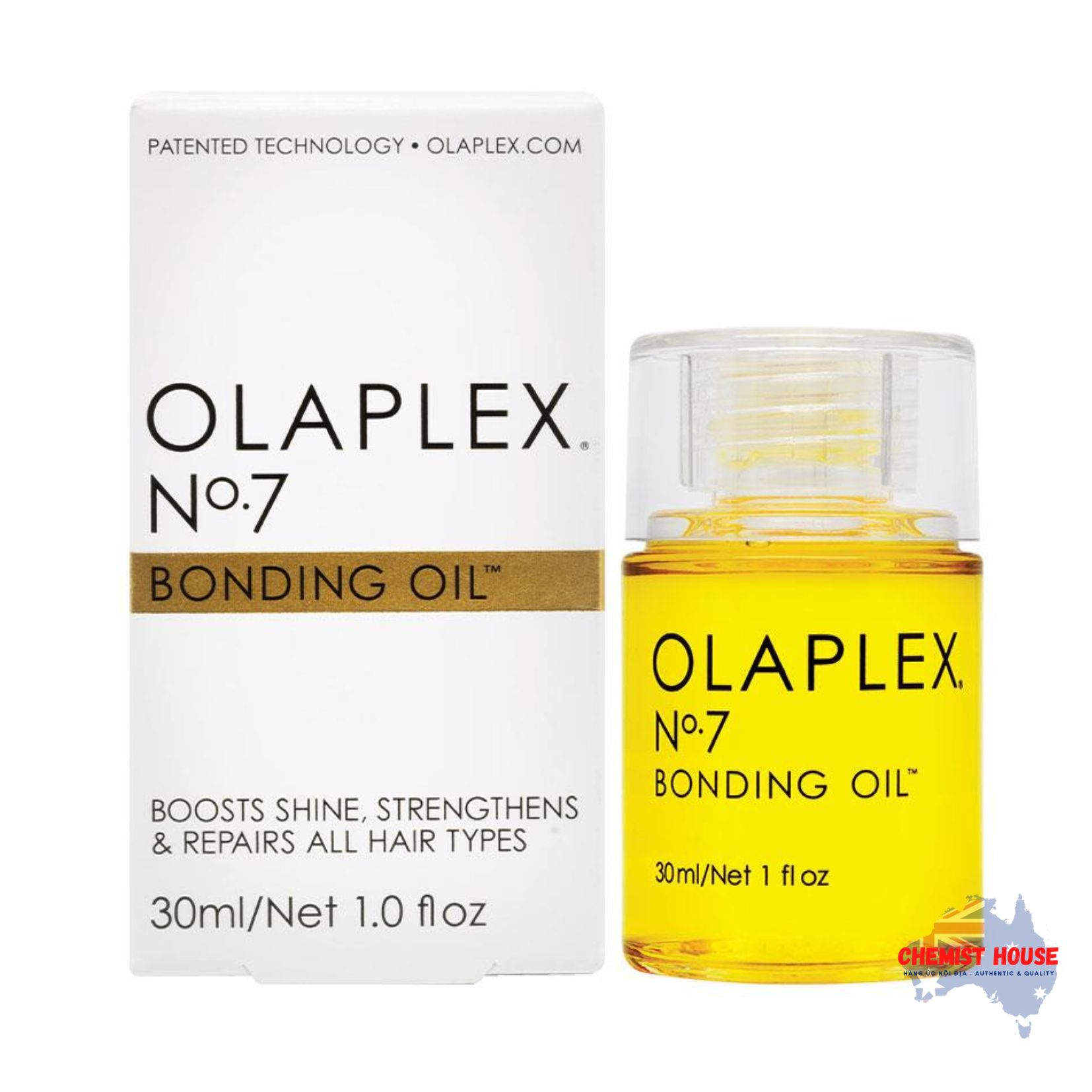 [Olaplex No.7] Tinh Dầu Dưỡng Tóc & Bảo Vệ Tóc Khỏe Mạnh 30ml - Olaplex No.7 Bonding Oil 30ml