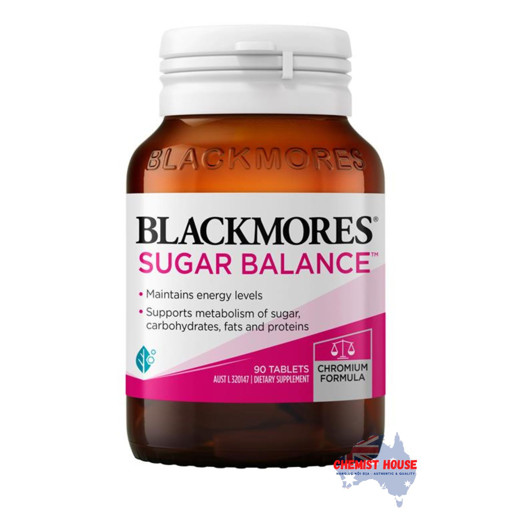 Blackmores Sugar Balance - Viên uống cân bằng đường huyết 90 viên