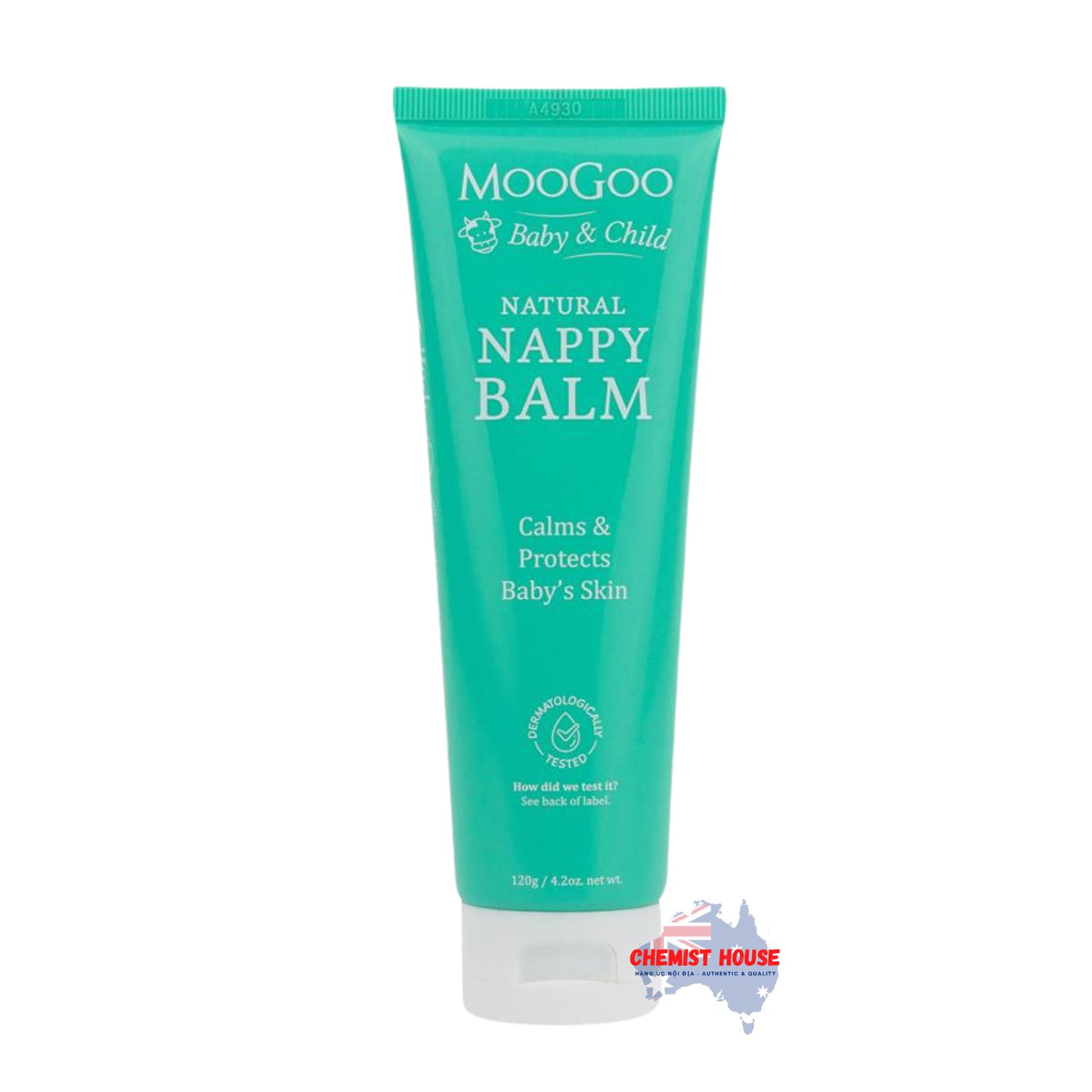Kem Bôi Dưỡng Da Chống Hăm Cho Bé MooGoo Tuýp 120g - MooGoo Baby And Child Nappy Balm 120g
