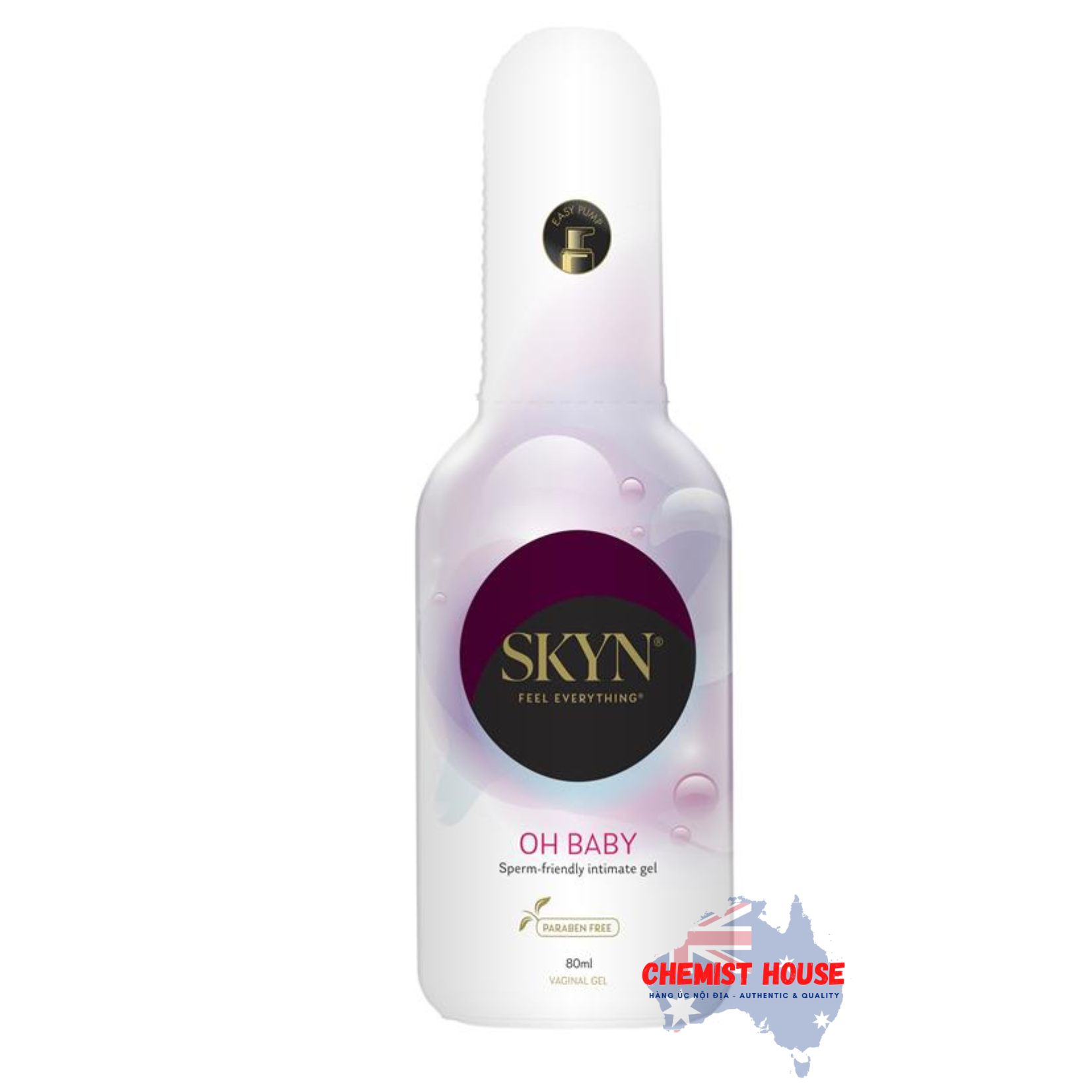 Chất Bôi Trơn SKYN™ Oh Baby 80ml - SKYN™ Oh Baby Sperm-Friendly Lubricant 80ml