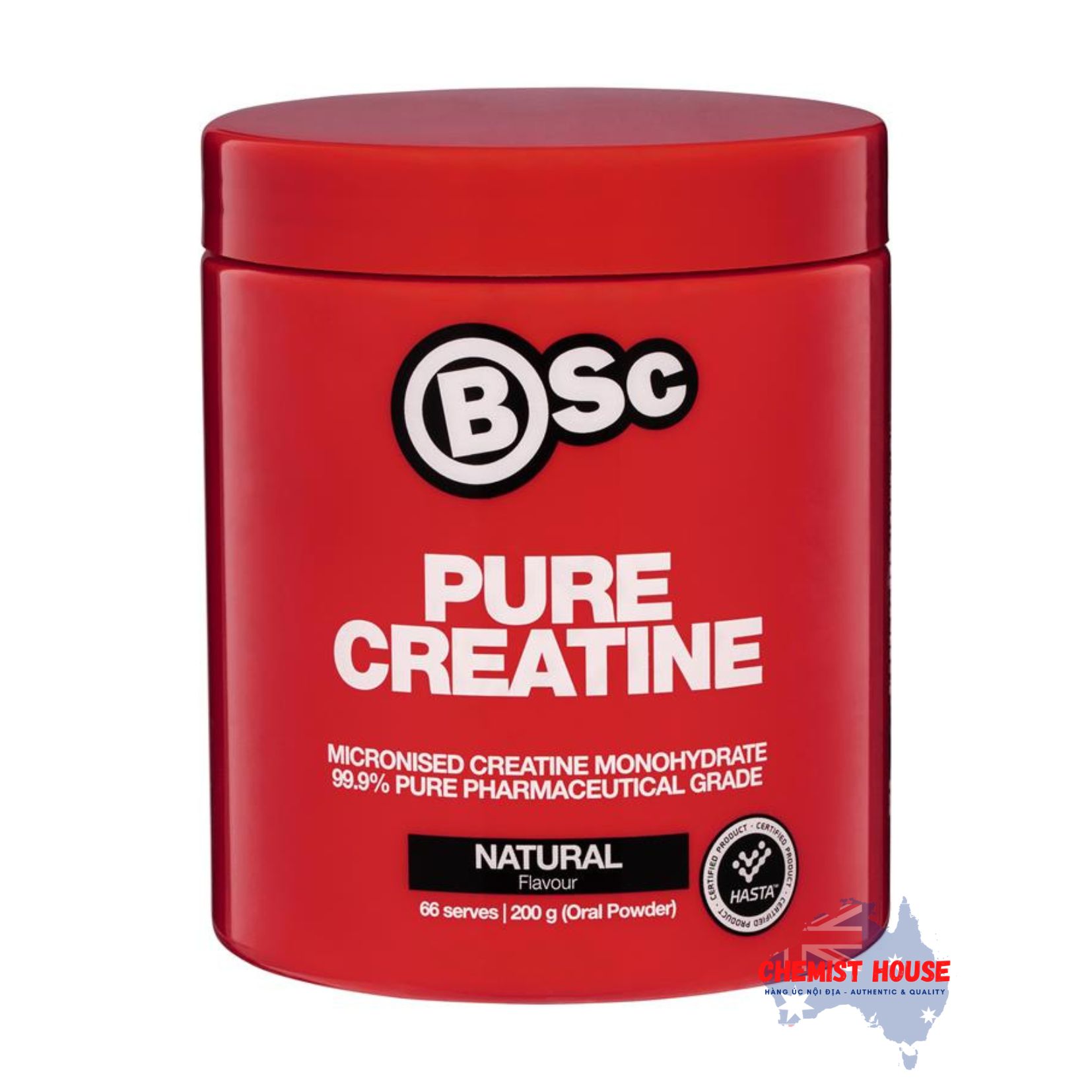 BSc Creatine Nguyên Chất 200g - BSc Pure Creatine 200g