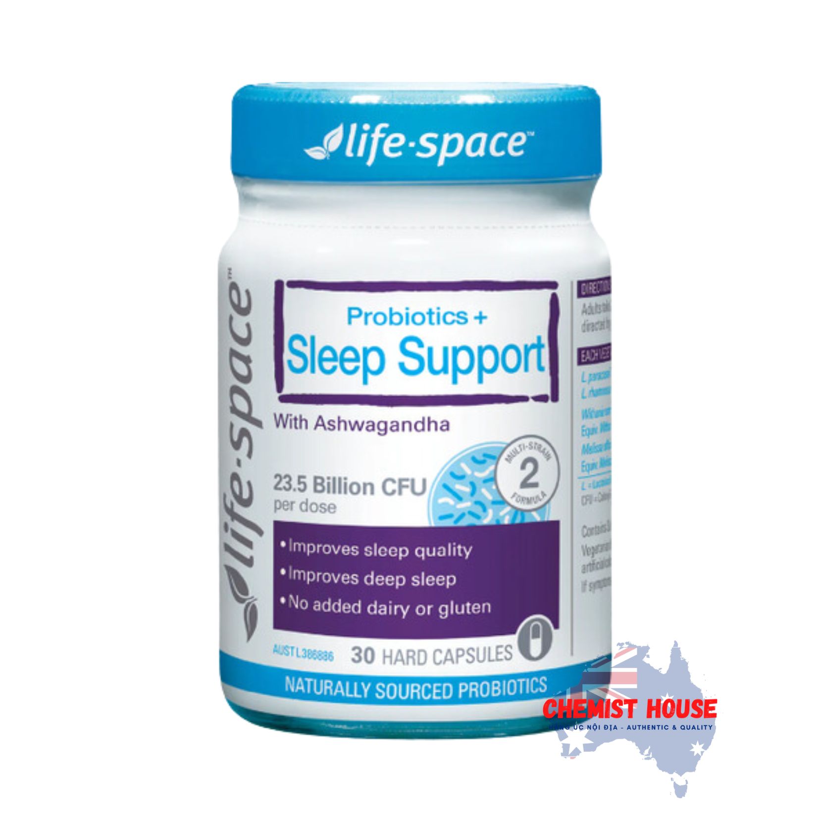 Life Space Probiotics + Sleep Support 30 Viên