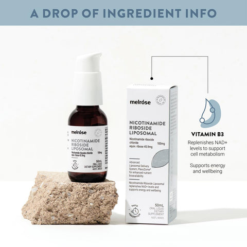 Dung Dịch Uống Bổ Sung Nocotinamide Công Nghệ Cao Cấp Cùng PlexoZome Hỗ Trợ Trẻ Hóa Da, Cung Cấp Năng Lượng Dạng Lỏng 50 ML