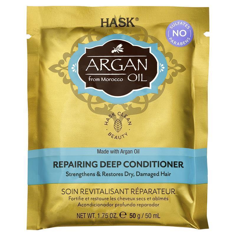 Gói Dầu Xả Sâu Hask Argan Oil Repairing Deep Conditioning Treatment 50g
