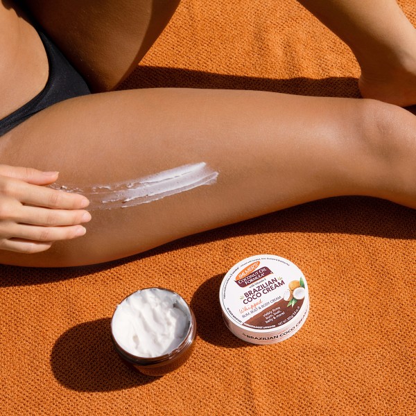 Kem Dưỡng Thể Palmers Hỗ Trợ Làm Săn Chắc & Giảm Chai Sần, Chảy Vùng Mông, Ngực, Bụng Và Các Vùng Khác 250g - Palmer's Brazilian Coco Whipped Body Cream 250g