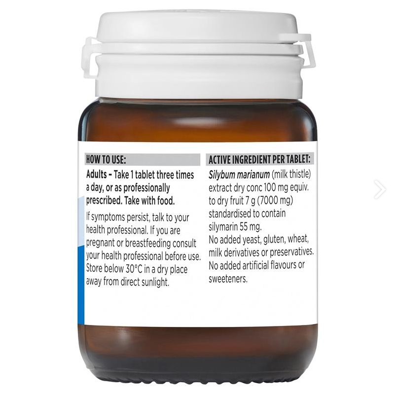 Viên bổ gan thải độc gan từ CÂY KẾ SỮA ÚC - Blackmores Milk Thistle 42 viên