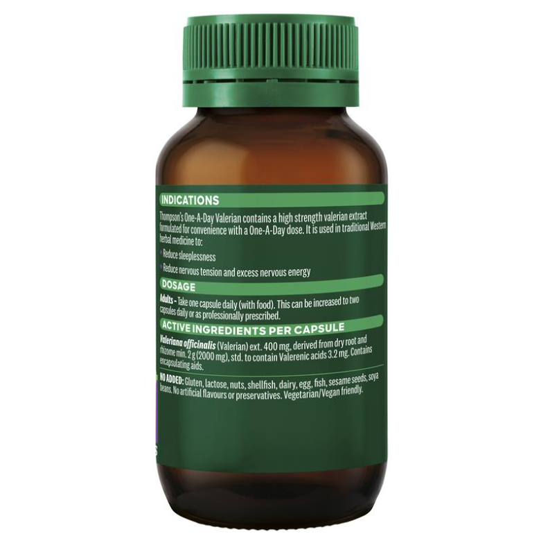 Viên uống giúp ngủ ngon Thompson’s One-A-Day Valerian 2000mg 60 capsules