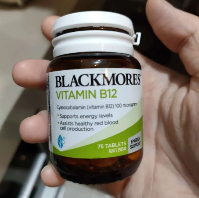 Blackmores Viên Uống Bổ Sung Vitamin B12 100mcg hỗ trợ máu hồng cầu TĂNG NĂNG LƯỢNG