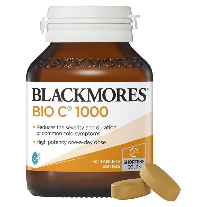 Blackmores Bio C 1000 - Viên uống bổ sung C 1000mg 62 viên