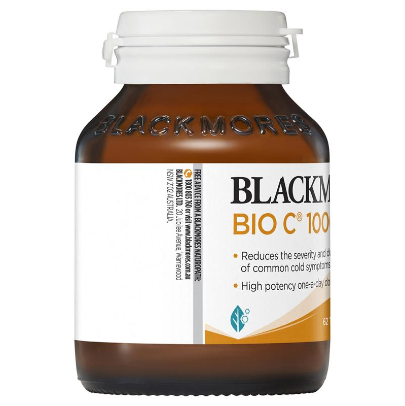 Blackmores Bio C 1000 - Viên uống bổ sung C 1000mg 62 viên