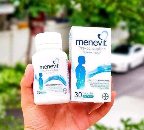 Combo cho Mẹ bầu và Bố chuẩn bị mang thai Elevit + Menevit Úc