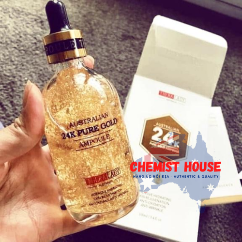 Thera Lady - Serum tinh chất vàng nguyên chất 24K 100ml