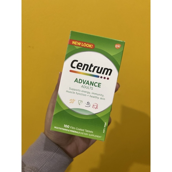 Vitamin Tổng hợp cho người trưởng thành Centrum Advance 100 Tablets