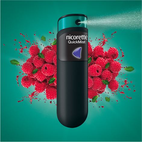 Xịt Bỏ Thuốc Lá Úc Quit Smoking QuickMist Nicotine Mouth Spray 150 lần xịt Dập Tan Cơn Thèm Khát