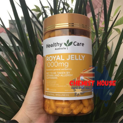 Healthy Care Royal Jelly - Sữa ong chúa 1000mg 365 viên