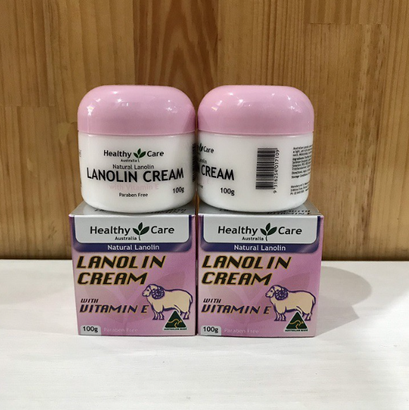 Kem cừu Healthy Care Lanolin Ngừa lão hóa- Mờ vết thâm nám cho da 100G