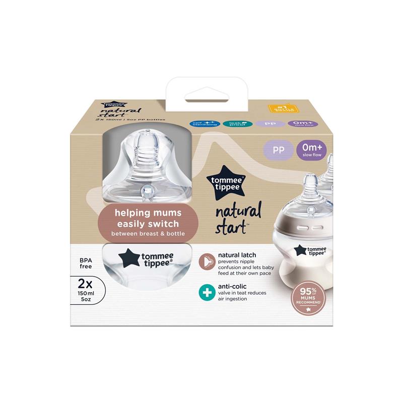 Bình Sữa Tommee Tippee Ty Siêu Mềm, Siêu Tự Nhiên & Đa Dạng Cho Bé - Tommee Tippee