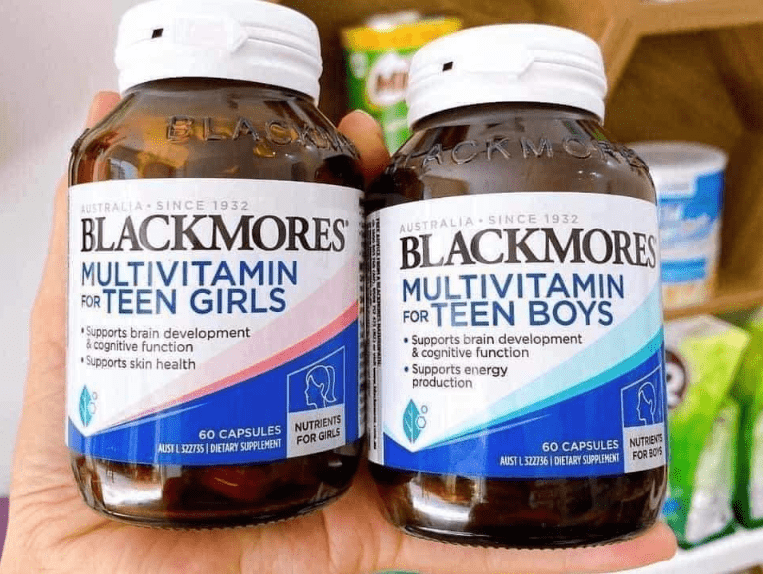 Vitamin tổng hợp cho Teen Nam Nữ BỔ SUNG TOÀN DIỆN - Blackmores Multivitamin for Teen Boys | Teen Girls