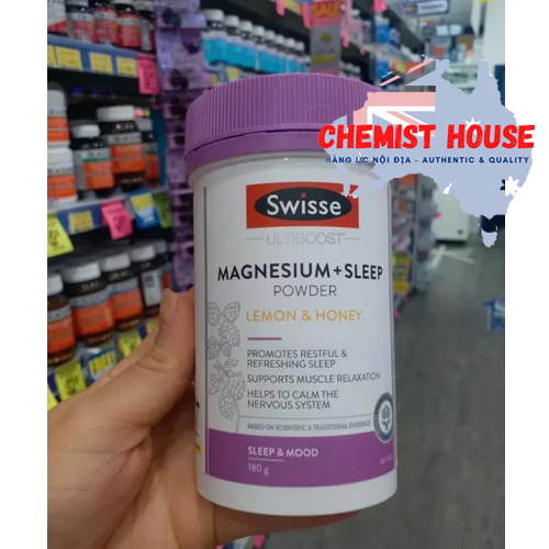 Swisse Ultiboost Sleep - Viên uống hỗ trợ điều trị chứng mất ngủ & an thần 100 viên