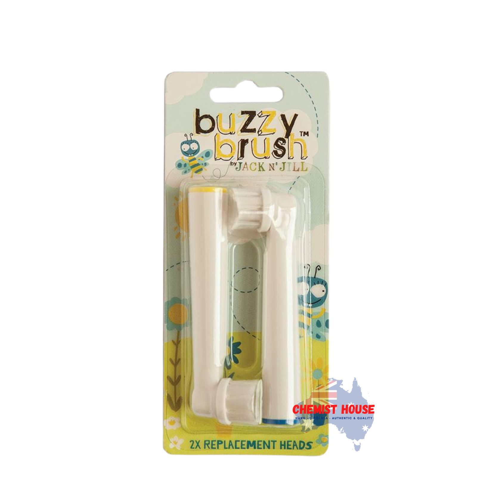 Bàn Chải Điện Đánh Răng Cho Bé Có Nhạc Vui Nhộn Nhịp - Jack N' Jill Buzzy Electric Musical Toothbrush
