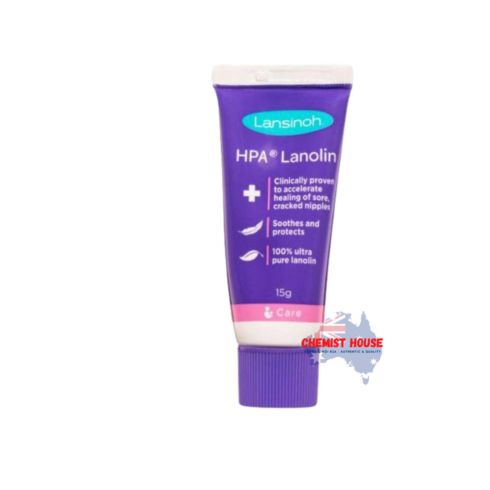 Kem bôi trị nứt đầu ti - cực phù hợp cho mẹ cho con bú Lansinoh® HPA® Lanolin 15g