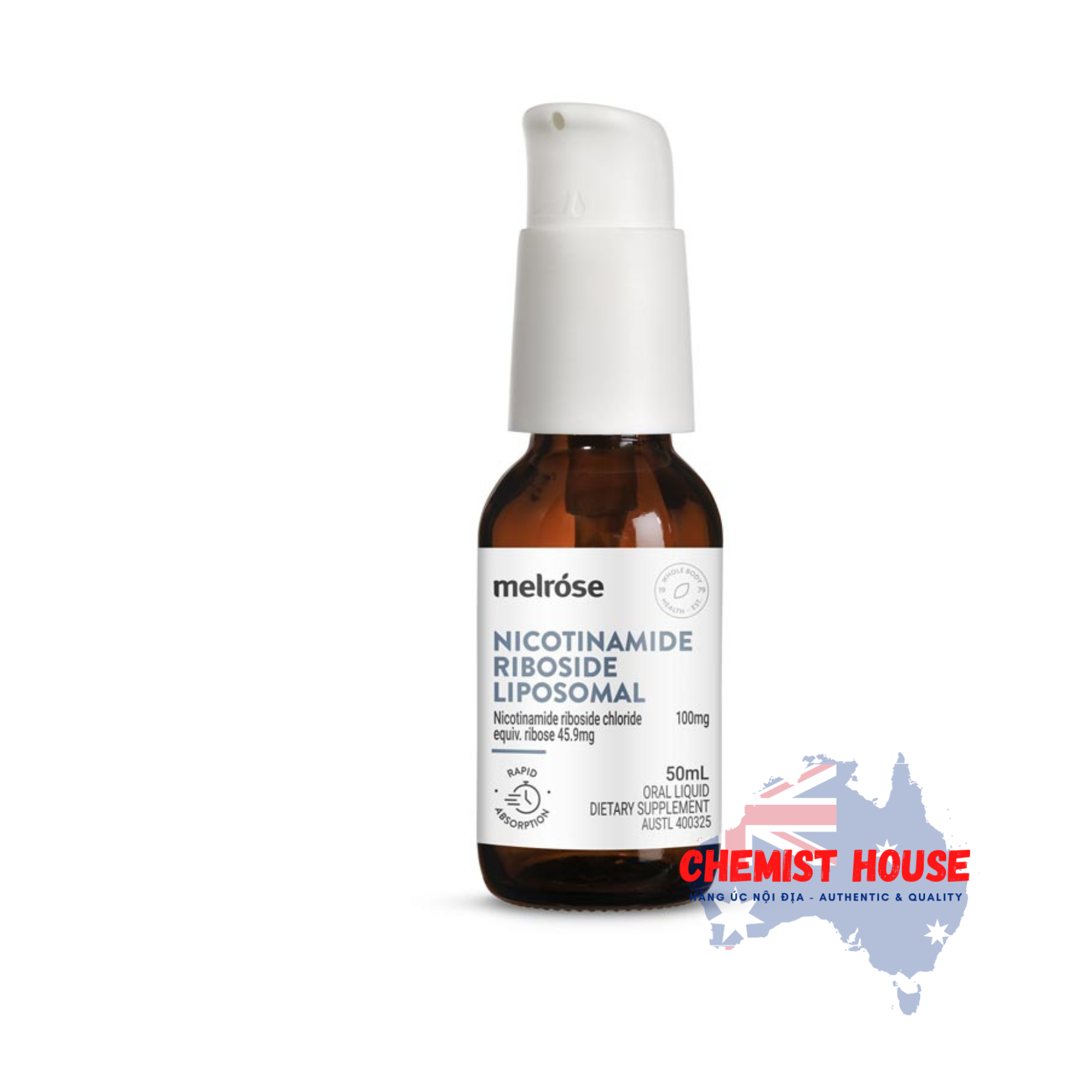 Dung Dịch Uống Bổ Sung Nocotinamide Công Nghệ Cao Cấp Cùng PlexoZome Hỗ Trợ Trẻ Hóa Da, Cung Cấp Năng Lượng Dạng Lỏng 50 ML