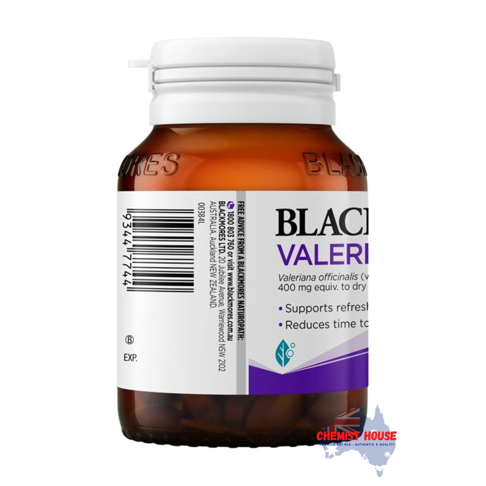 Viên Uống Hỗ Trợ Giấc Ngủ & Ngủ Sâu Blackmores 60 Viên