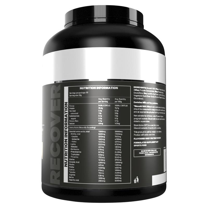 Bột Protein Whey Musashi 100% Hỗ Trợ Tăng Trưởng & Phục Hồi Cơ Bắp Vị Caramel Muối/Vanila/Sô cô la 900g - Musashi 100% Whey Salted Caramel 900g