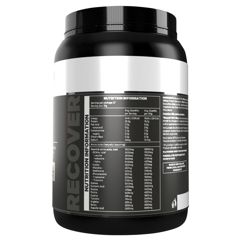 Bột Protein Whey Musashi 100% Hỗ Trợ Tăng Trưởng & Phục Hồi Cơ Bắp Vị Caramel Muối/Vanila/Sô cô la 900g - Musashi 100% Whey Salted Caramel 900g