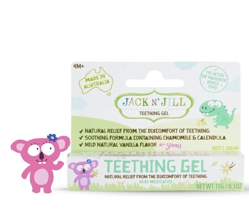 Gel Bôi Giảm Đau Khi Mọc Răng Cho Bé - Jack N Jill Teething Gel 15g