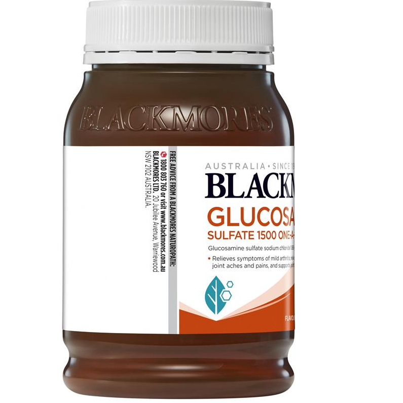 [Hàng Chuẩn ÚC] Blackmores Glucosamine 1500mg - Viên uống hỗ trợ xương khớp 180 viên