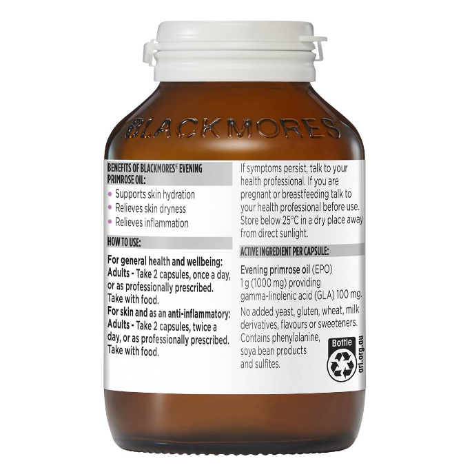 Viên uống tinh dầu hoa anh thảo Úc Blackmores Evening Primrose Oil [hàng có bill]