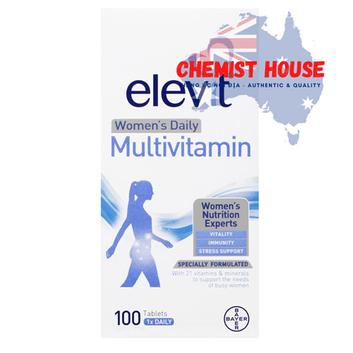 Elevit Women's Daily Multivitamin Tablets (100 days) - Vitamin Tổng Hợp Dành cho Nữ 100 viên