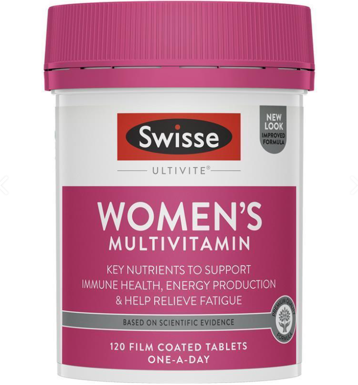 Swisse Women's Ultivite Multivitamin - 50 Vitamin TRONG 1 VIÊN dành cho Nữ