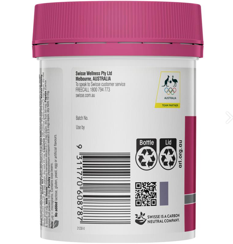 Swisse Women's Ultivite Multivitamin - 50 Vitamin TRONG 1 VIÊN dành cho Nữ