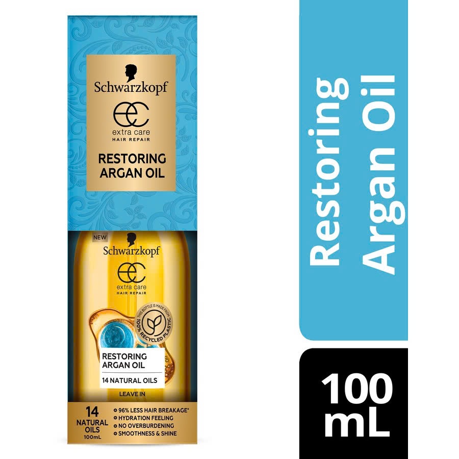 Dầu Argan Phục Hồi Tóc - Schwarzkopf Extra Care Restoring Argan Oil 100ml