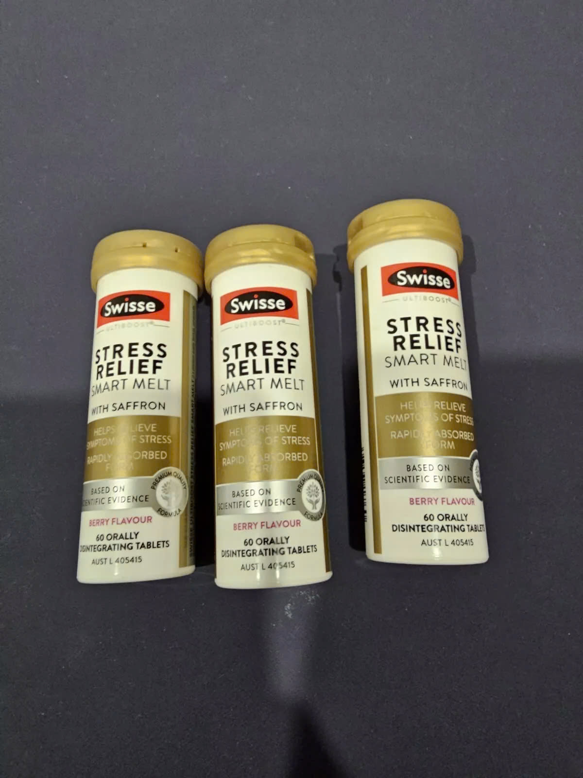 Swisse Ultiboost Stress Relief Smart Melts 60 pack - Swisse Ultiboost Giảm Căng Thẳng, Cải Thiện Trí Nhớ 60 viên