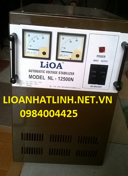ỔN ÁP LIOA 12,5KVA CŨ