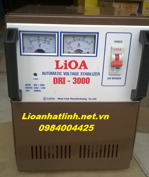 ổn áp lioa 3kva model dri - 3000 gái bao nhiêu
