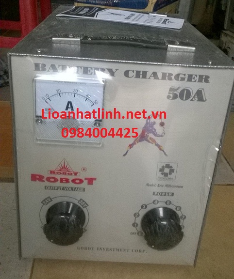 nạp ác quy robot 30a - 1
