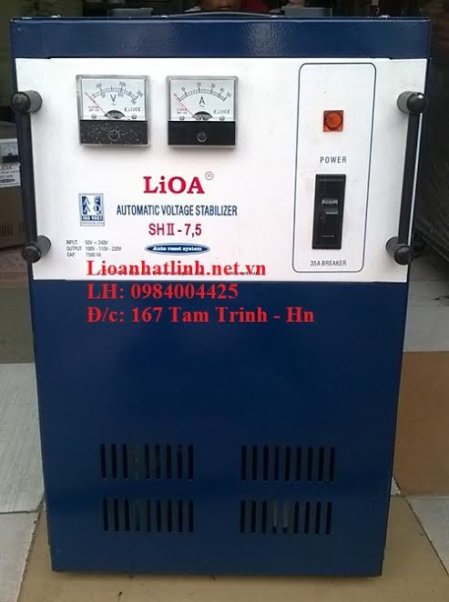 LIOA 7 5KVA CŨ MÀU XANH