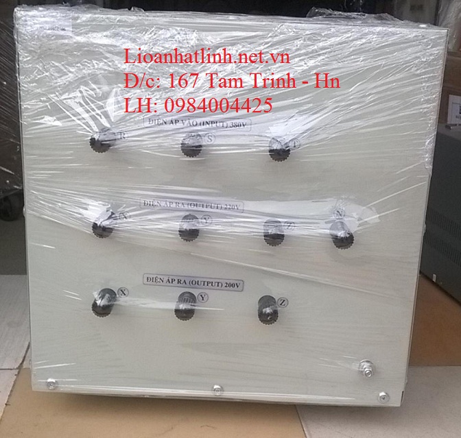 PHÍA SAU BIẾN ÁP 20KVA 3 PHA