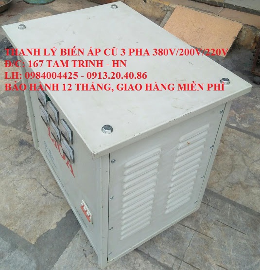 máy biến áp cũ
