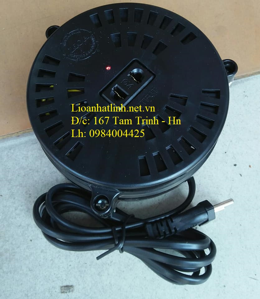 Bộ đổi nguồn 220v sang 100v nhỏ gọn 