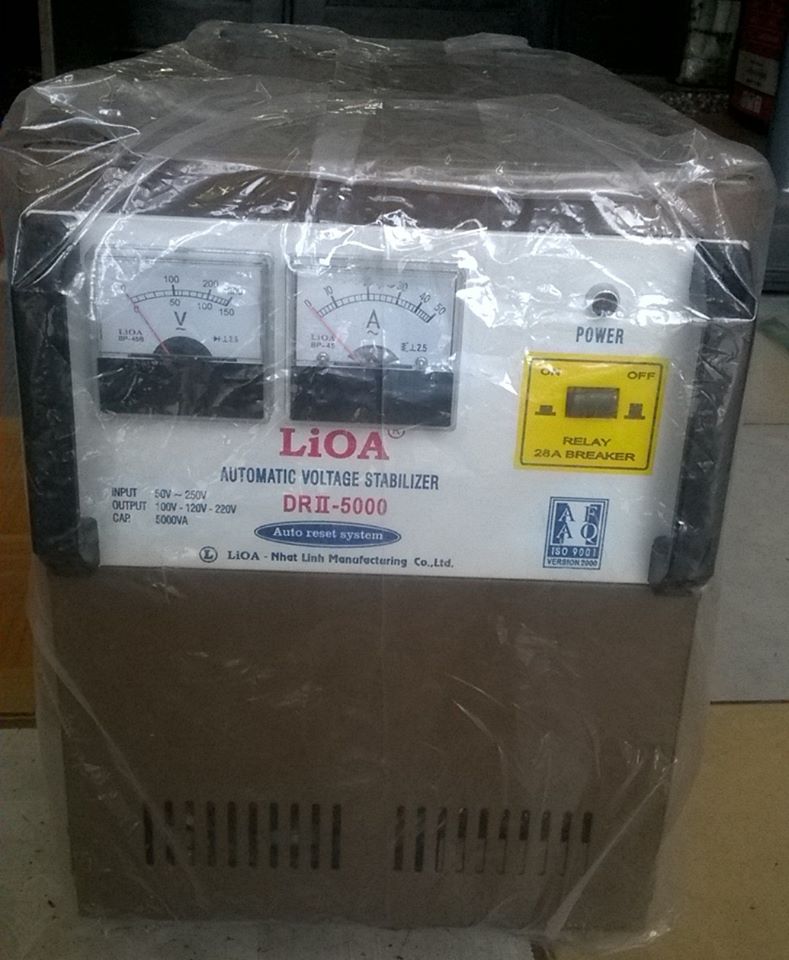 LIOA 5KVA HÀNG BẦY MẪU DẢI 50V ~ 250V
