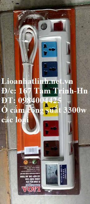 Ổ CẮM LIOA CÔNG SUẤT LỚN 