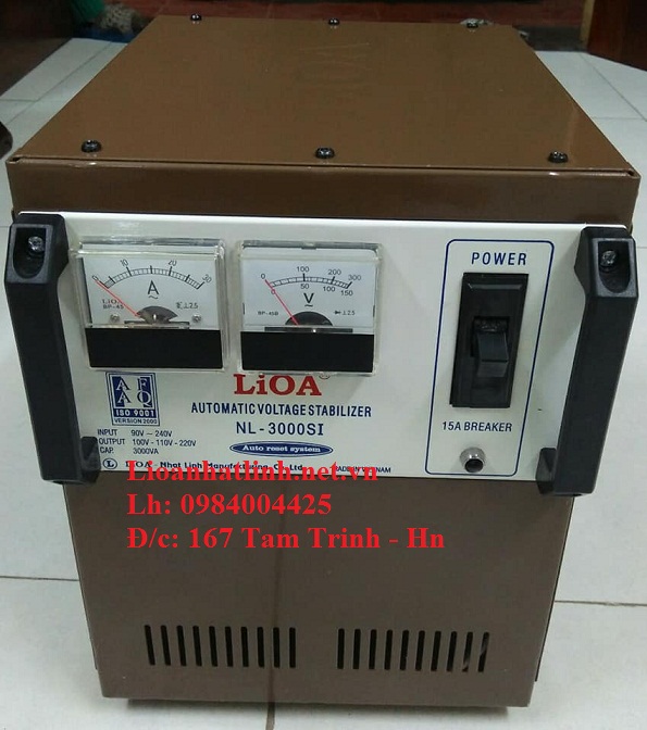 ổn áp lioa 3si hàng tồn kho bầy mẫu