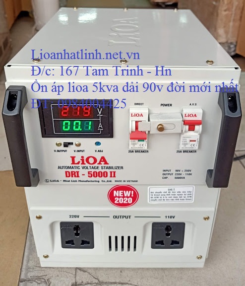 ỔN ÁP LIOA 5KVA DRI 