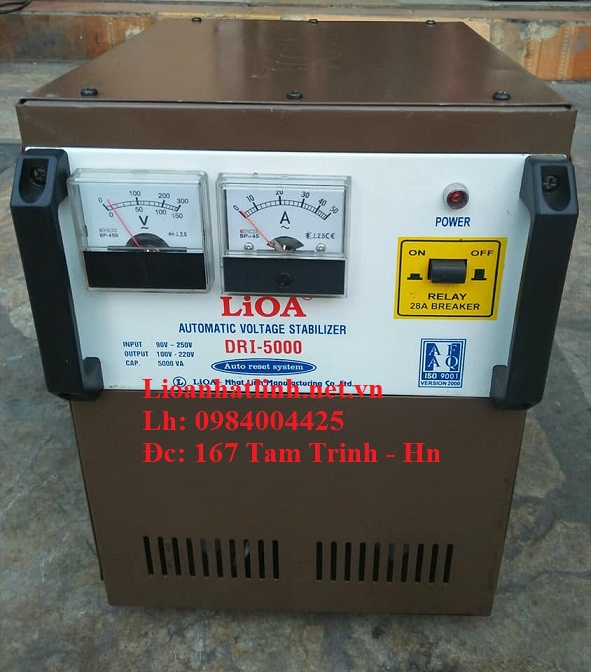 ỔN ÁP LIOA 5KVA DẢI 90V~250V TỒN KHÔN